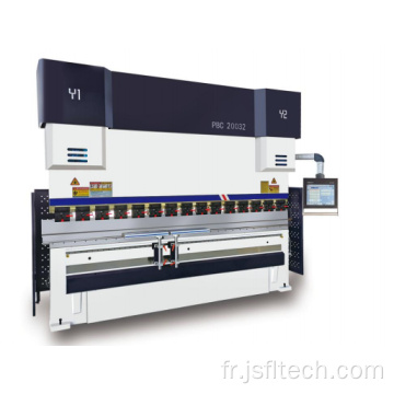 Machine de flexion CNC Delem DA66T Fiche en aluminium